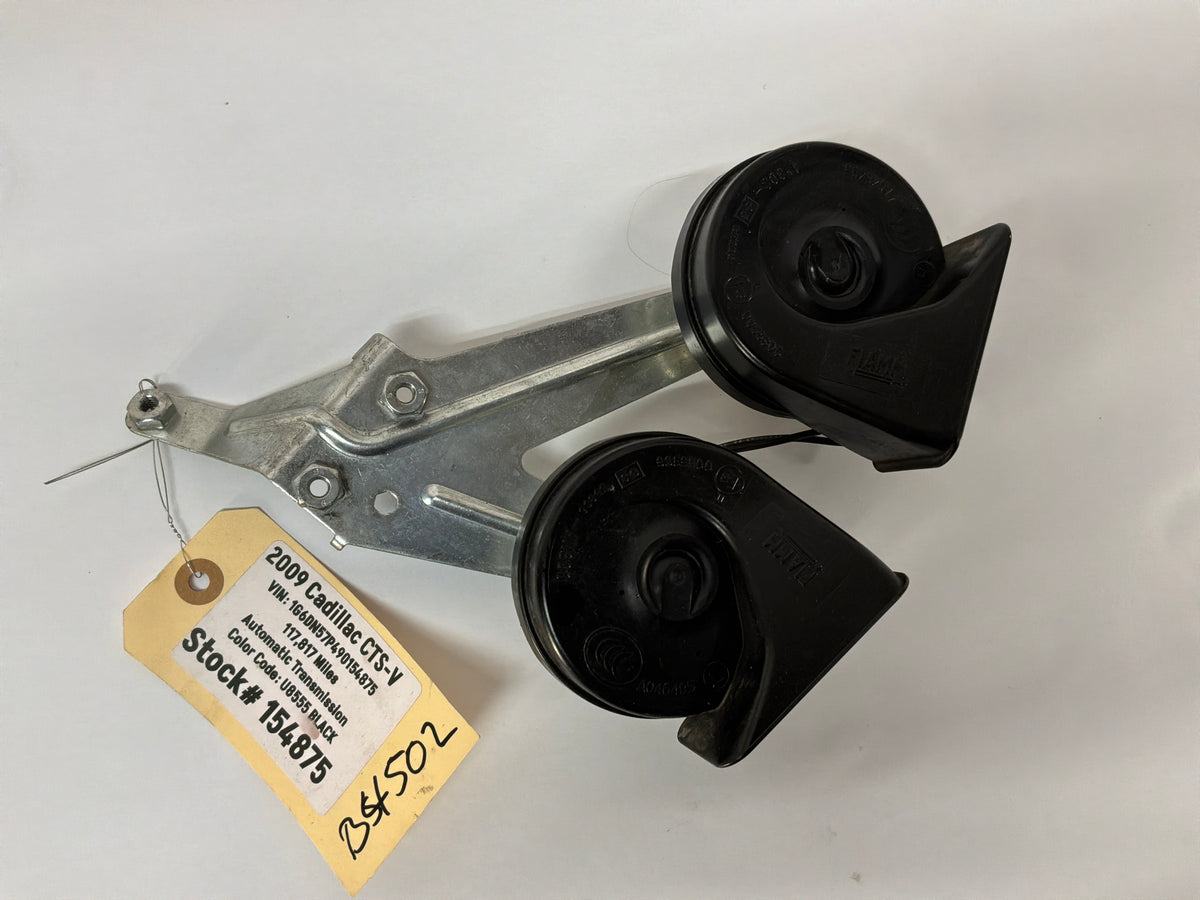 2009 Cadillac CTS-V Duel High & Low Horn Set OEM