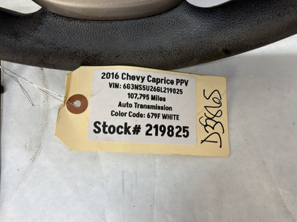 2016 Chevy Caprice PPV Steering Wheel OEM