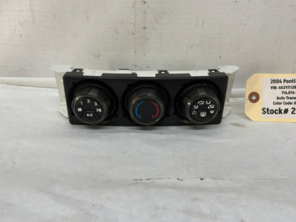 2004 Pontiac GTO HVAC Dash Climate Control Unit Panel Switch Button OEM