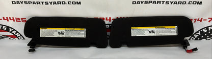 2008 Pontiac G8 GT RH & LH Sunvisor Sun Visor Shade OEM