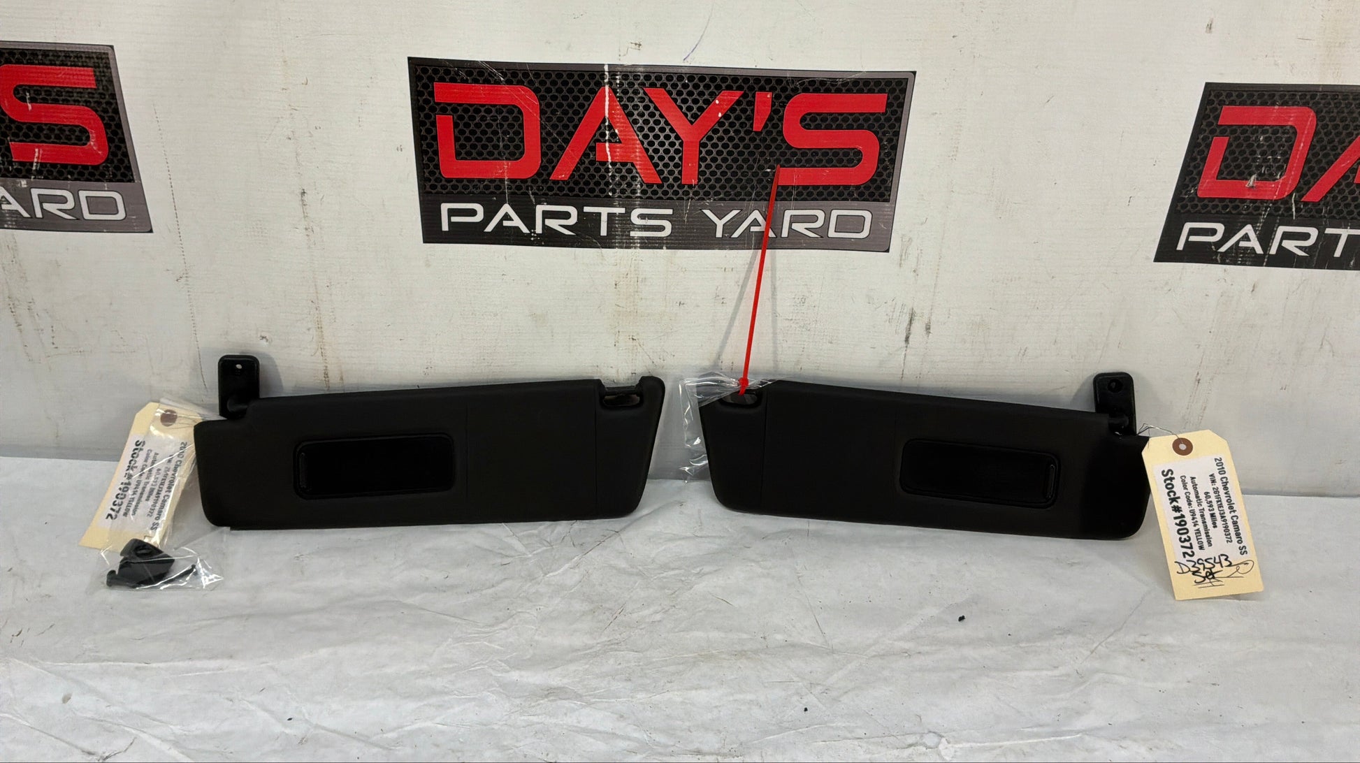 Sunvisors set - Day's Parts Yard