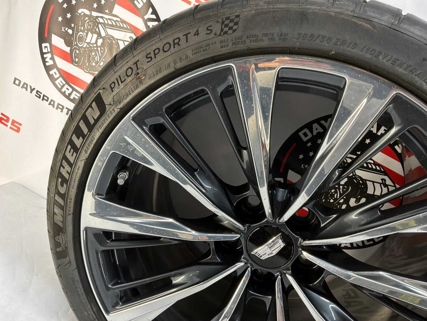 Cadillac CT5-V CT5V CT5 V Blackwing Black Wing Factory OEM Wheels Rims Front Rear