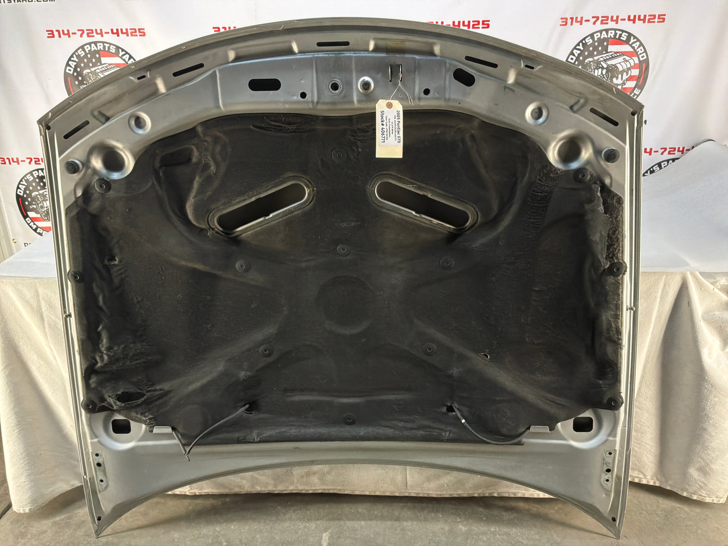 2005 Pontiac GTO Hood OEM Silver