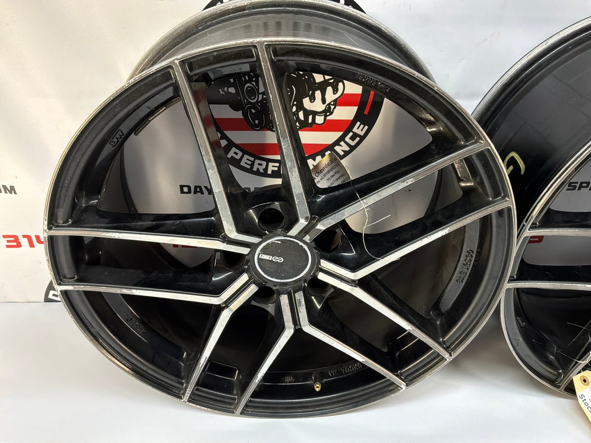 2014 Chevy SS Sedan Enkei RPF1 Wheels Rims 19x8 19x9