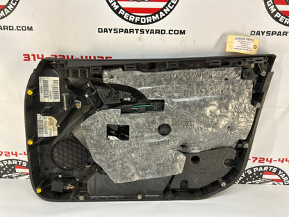2017 Chevy SS Sedan LH Driver Front Interior Door Panel Trim OEM