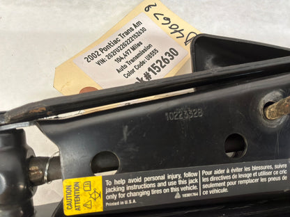 2002 Pontiac Trans Am WS6 Factory OEM Spare Tire Jack Tool Kit Assembly