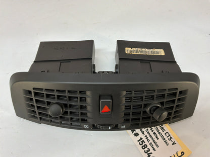 2006 Cadillac CTS-V Center Dash HVAC Vents w\Hazard Switch OEM
