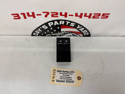 2004 Pontiac GTO Power Window Switch Control Button OEM