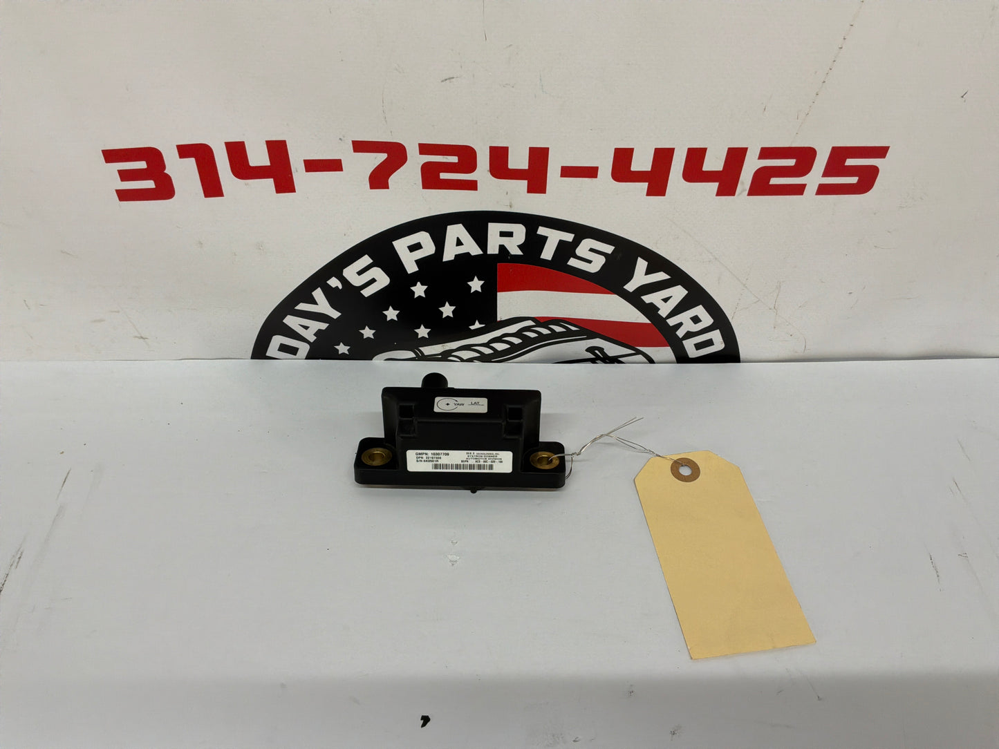 2007 Chevy C6 Corvette Convertible Yaw Rate Stability Control Sensor Module OEM