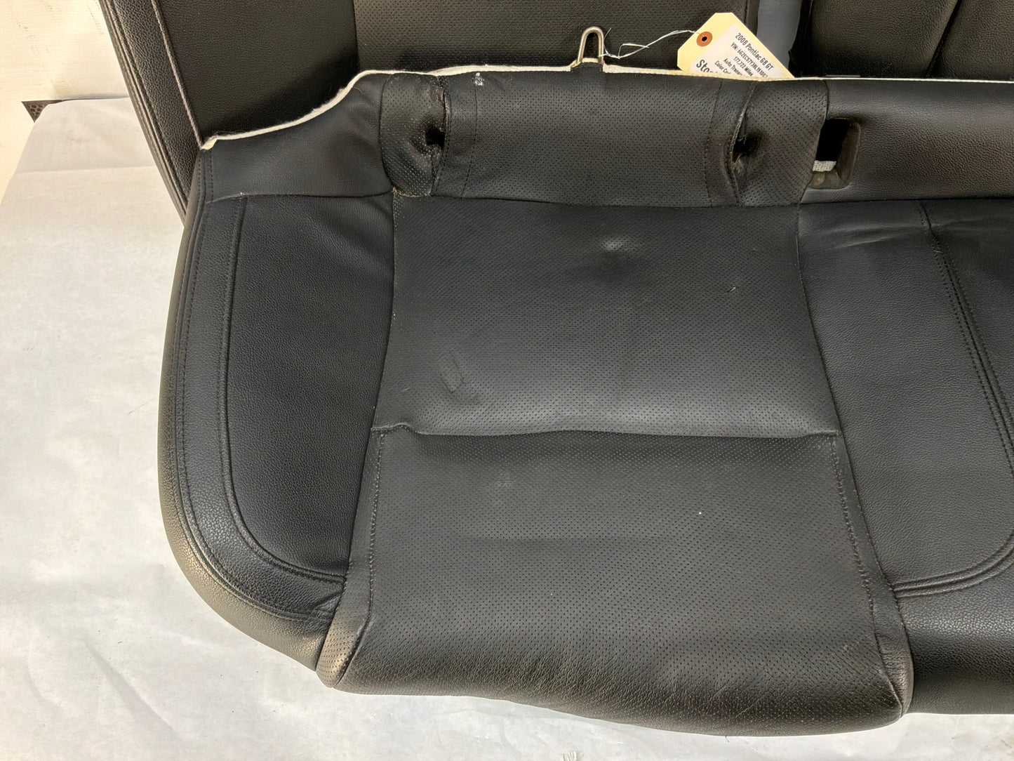 2008 Pontiac G8 GT Seats Fronts and Rears Black Leather OEM