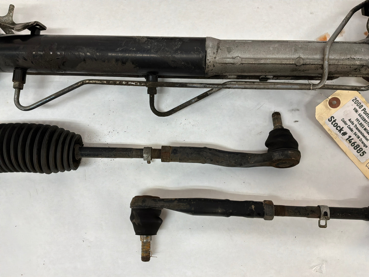 2008 Pontiac G8 Base Steering Rack and Pinion OEM