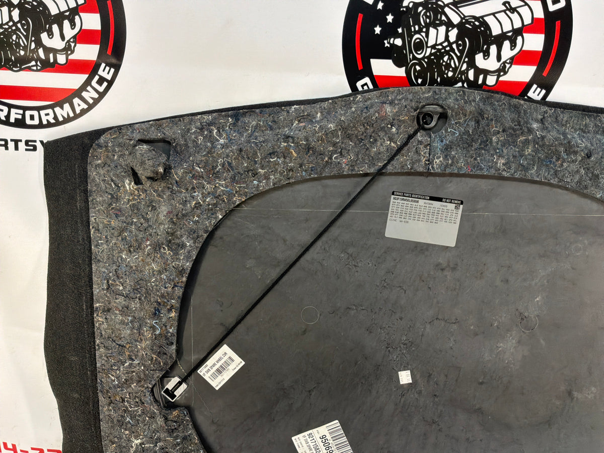 2014 Chevy SS Sedan Spare Tire Trunk Compartment Carpet Floor Panel Cover OEM
