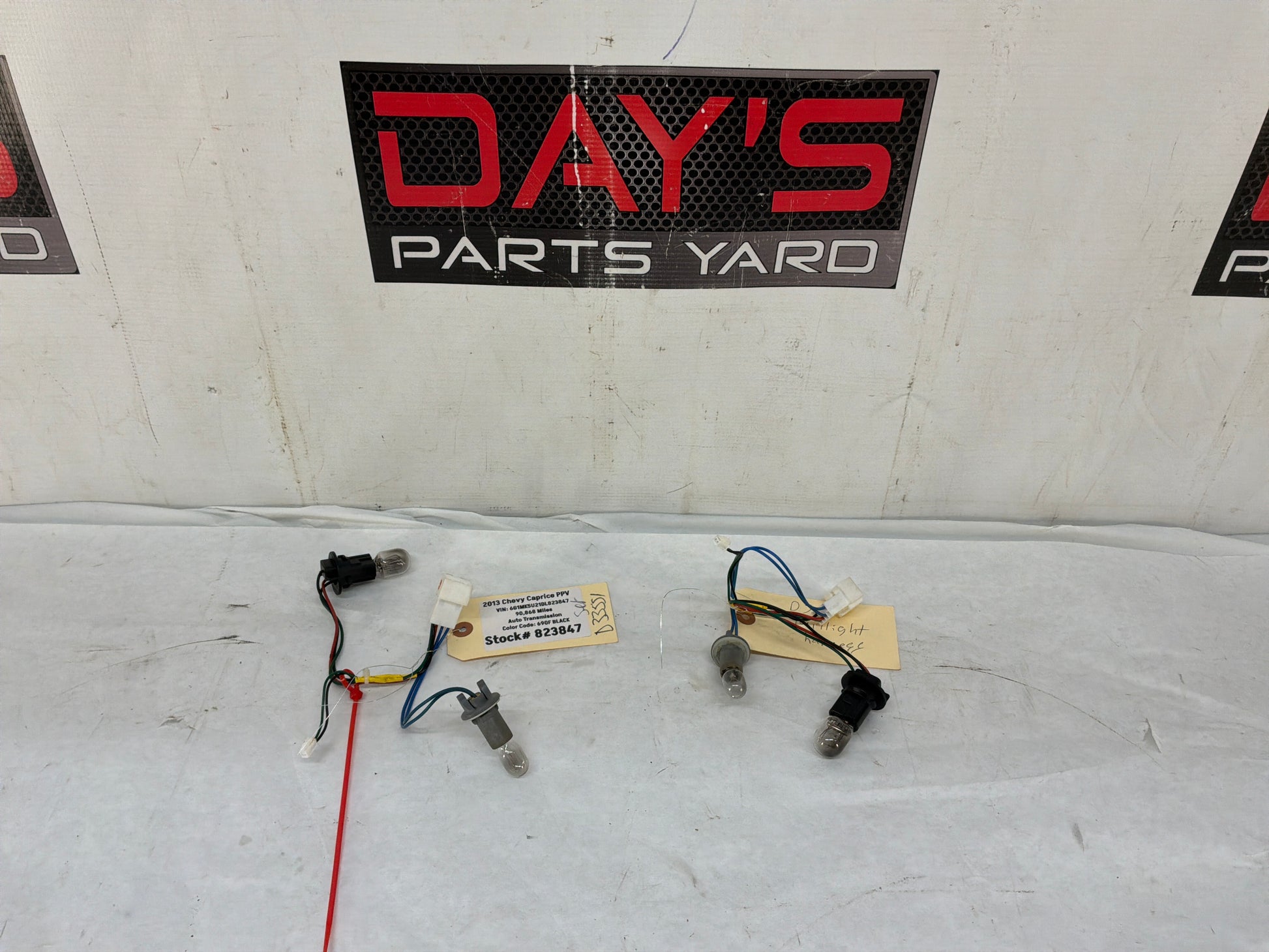 Tail light harnesses - Day's Parts Yard