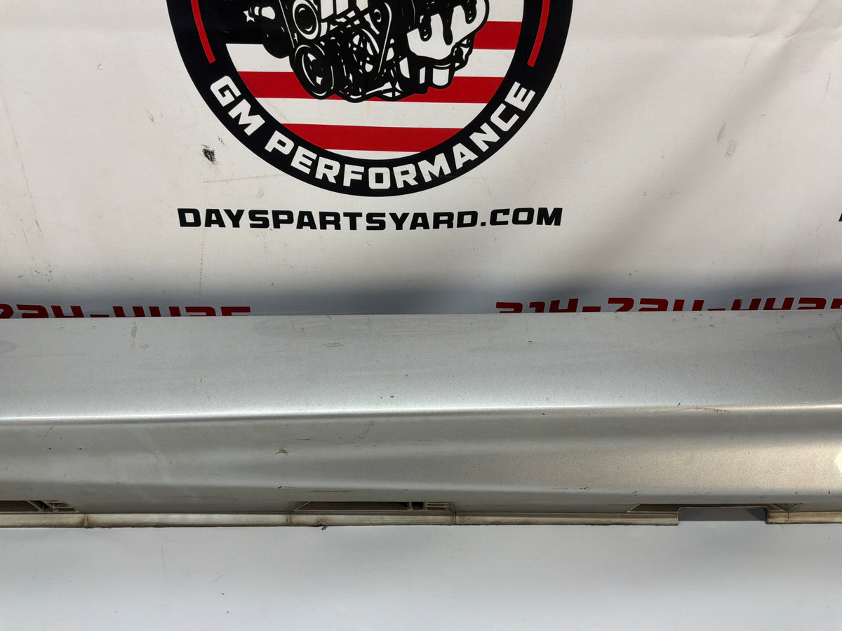 2014 Chevy SS Sedan LH Driver Rocker Molding Side Skirt Panel Silver OEM