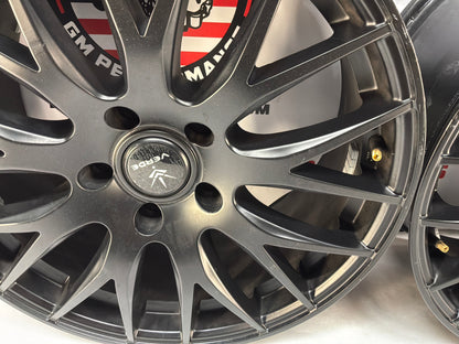 2005 Pontiac GTO 18x8 Verde Saga Aftermarket Wheels Set