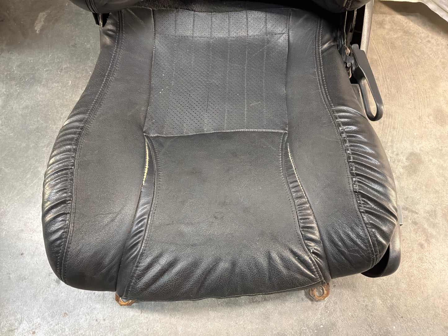 2002 Pontiac Trans Am WS6 Fronts and Rears Black Leather Seats OEM