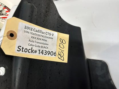 2012 Cadillac CTS-V LH Driver Rear Fender Wheel House Well Liner OEM