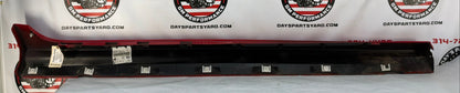 2014 Chevy SS Sedan LH Driver Rocker Molding Side Skirt Panel Red OEM