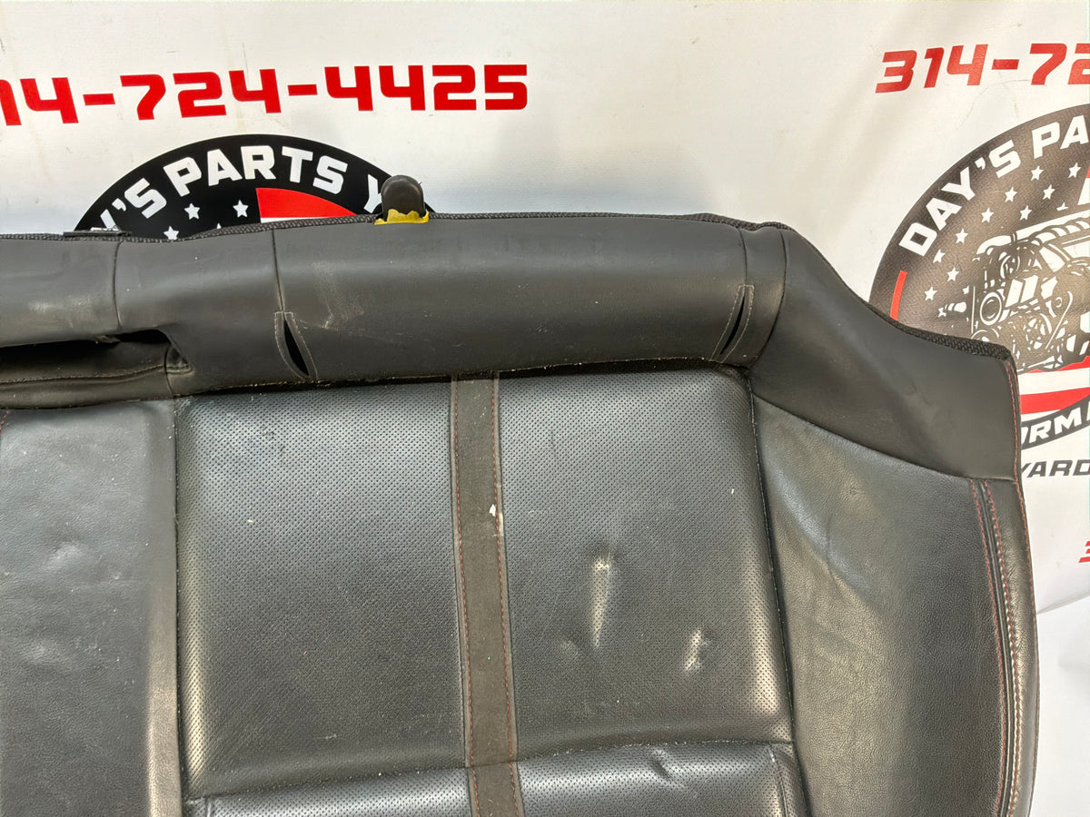 2017 Chevy SS Sedan Rear Seats Black Leather Alcantara Suede OEM