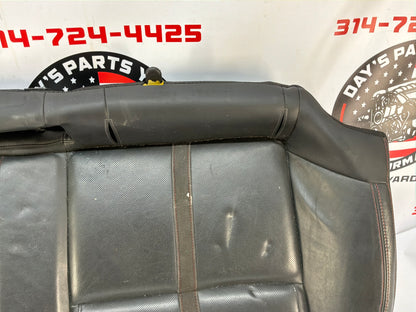 2017 Chevy SS Sedan Rear Seats Black Leather Alcantara Suede OEM