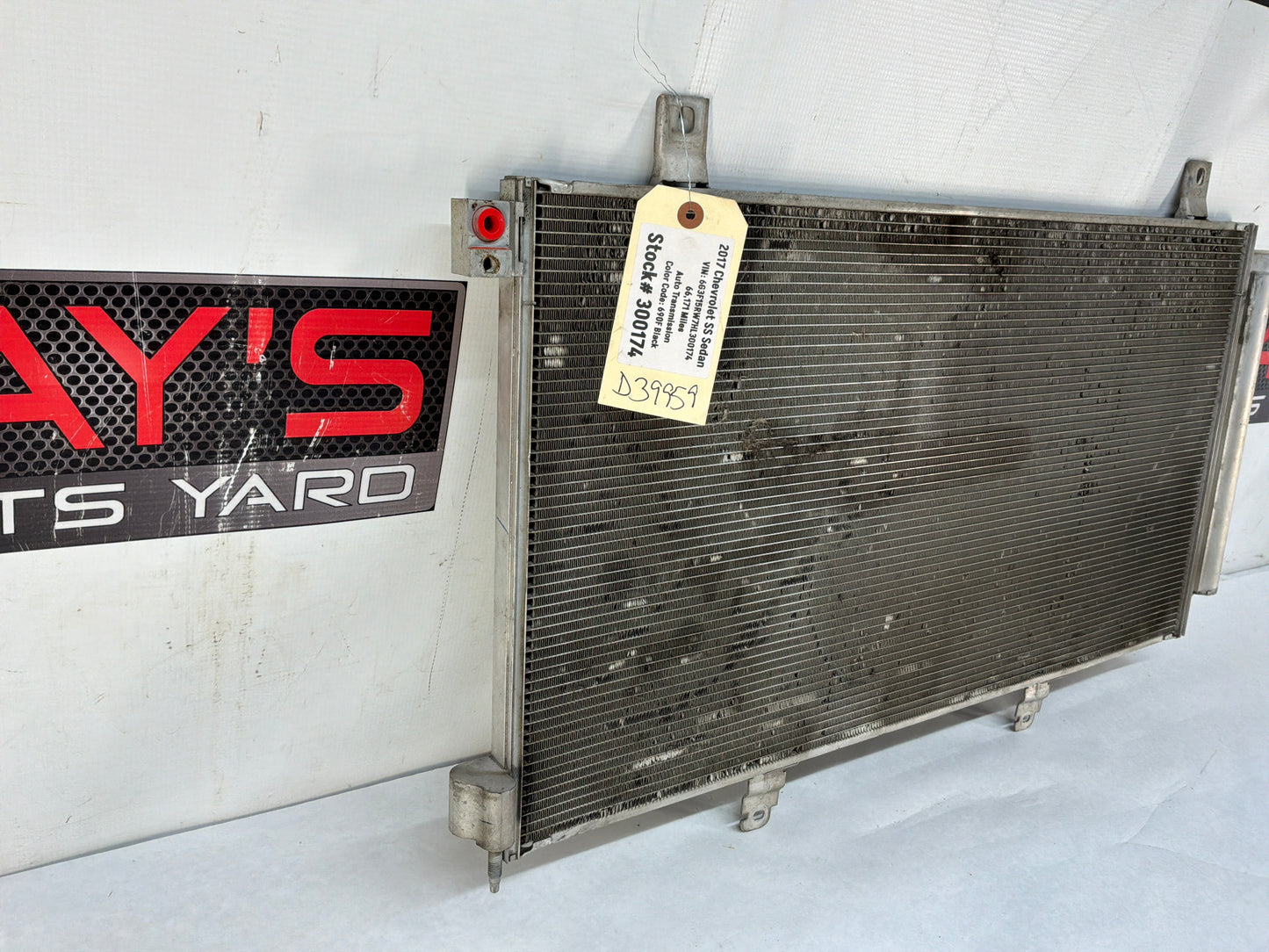 2017 Chevy SS Sedan AC A/C Air Conditioner Condenser OEM