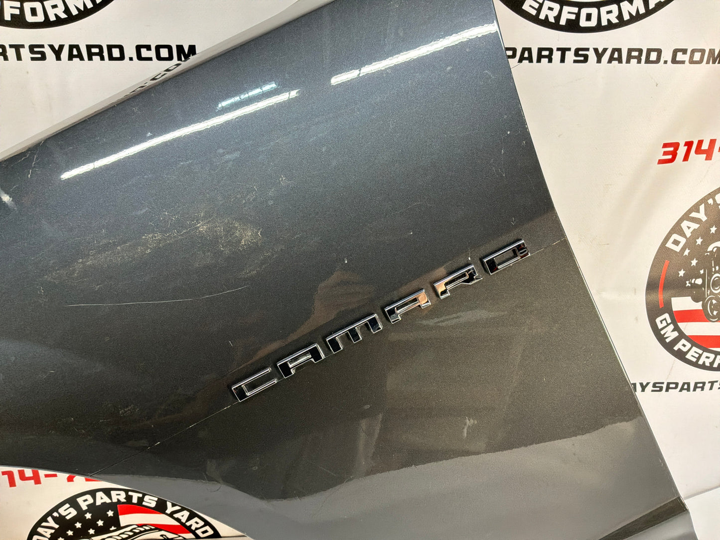 2011 Chevy Camaro SS LH Driver Front Fender Gray OEM