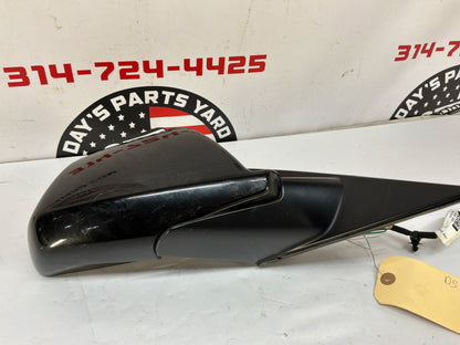 2009 Cadillac CTS-V RH Passenger Exterior Outside Mirror Black OEM