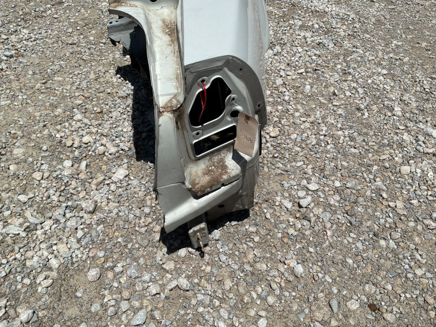 2016 Chevy Caprice PPV RH Passenger Quarter Panel Rear Fender White  OEM