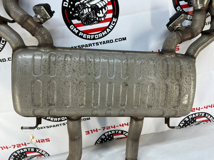 2016 Cadillac CTS-V Muffler Exhaust w/ Double Tips OEM