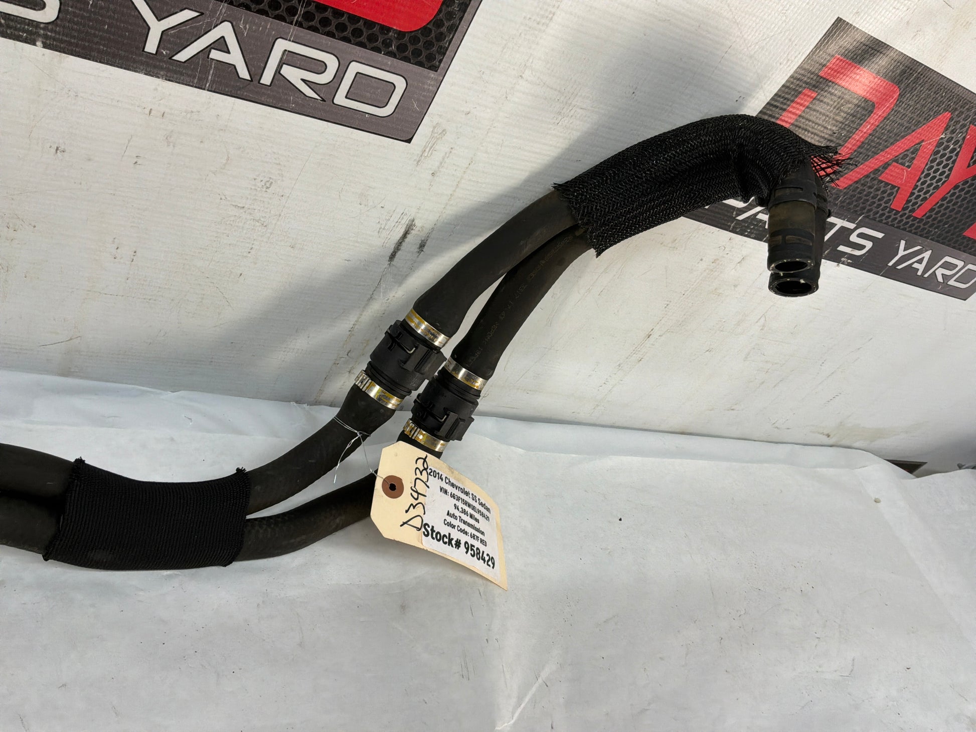 Heater core hose - Day's Parts Yard
