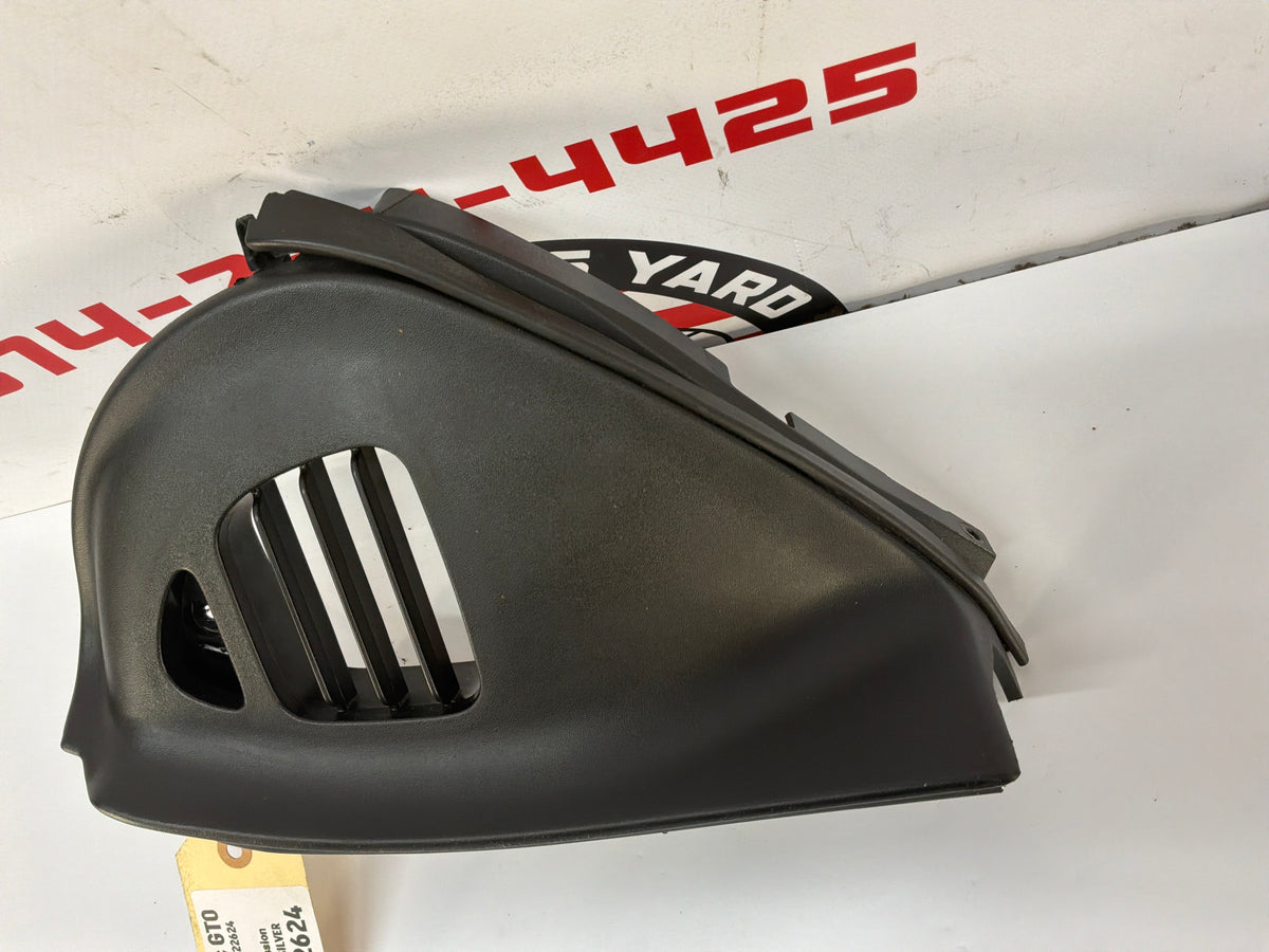 2006 Pontiac GTO LH Driver Dash End Trim Panel OEM