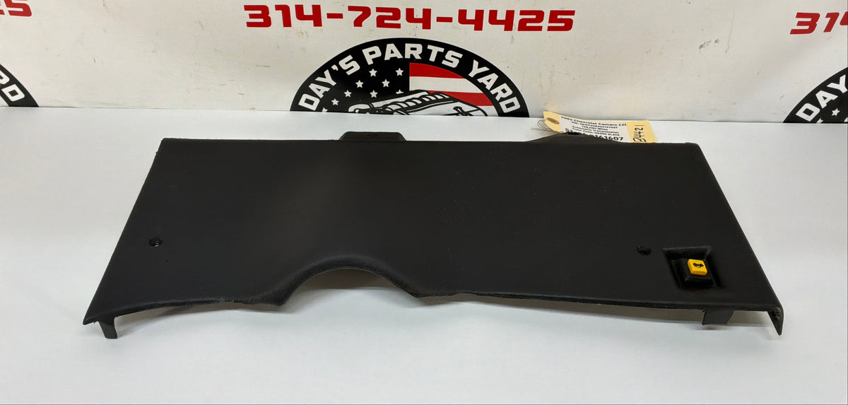 2002 Chevy Camaro Z28 LH Lower Dash Knee Bolster Trim Molding Panel Black Ebony OEM
