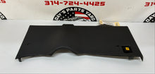 2002 Chevy Camaro Z28 LH Lower Dash Knee Bolster Trim Molding Panel Black Ebony OEM