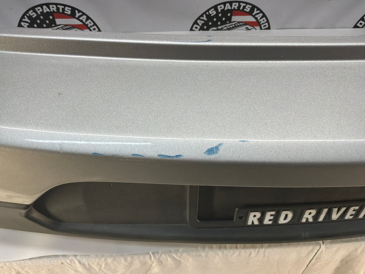 2014 Chevy SS Sedan Rear Bumper Cover Silver OEM