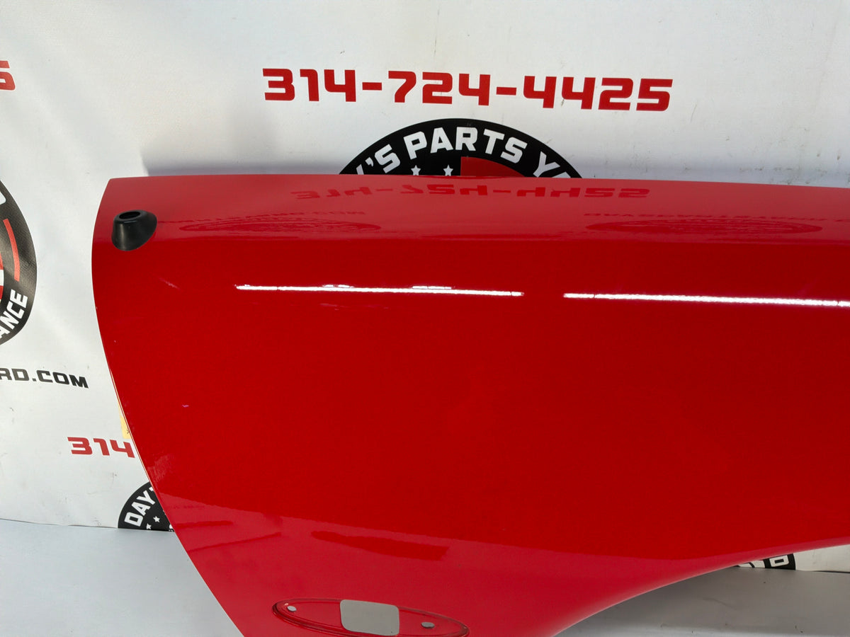 2002 Chevy C5 Corvette Convertible RH Passenger Rear Quarter Fender Red OEM