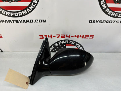 2004 Pontiac GTO LH Driver Exterior Out Side Mirror Black OEM