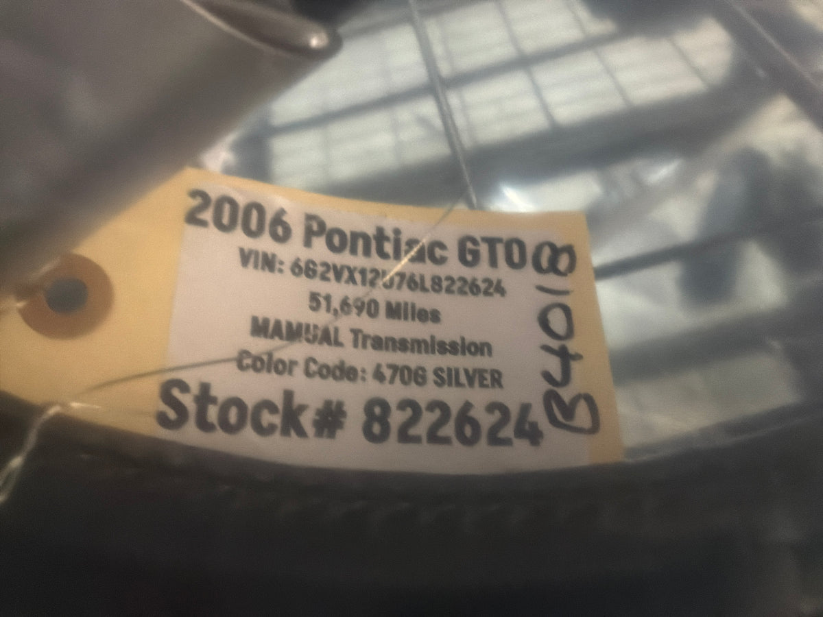 2006 Pontiac GTO Steering Wheel OEM