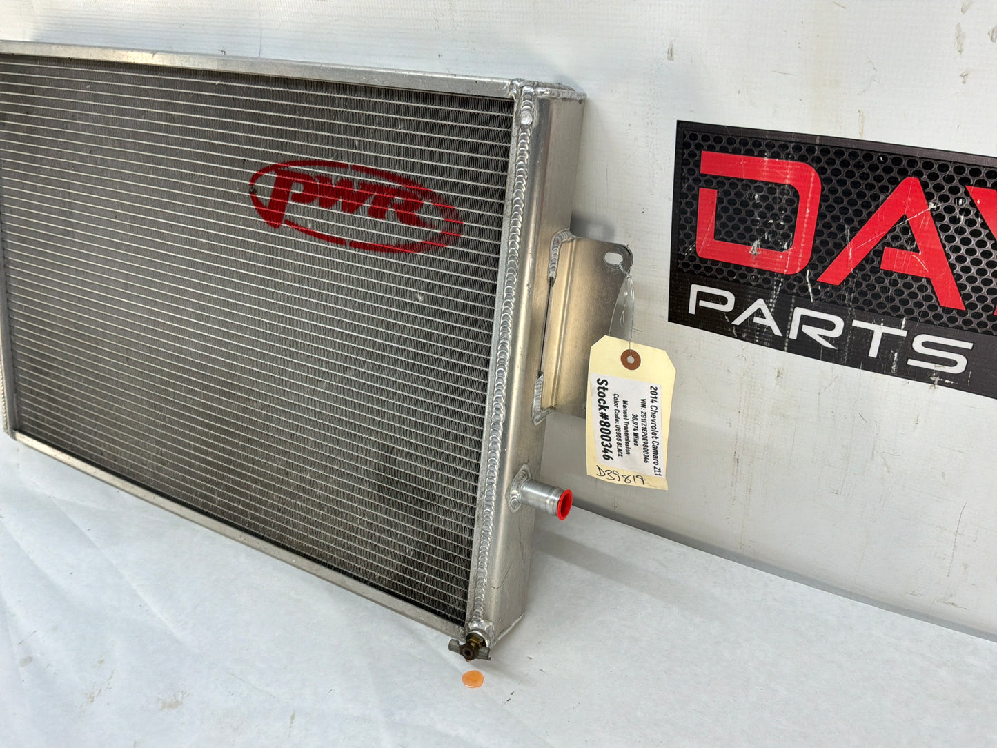 2010-2015 Chevy Camaro ZL1 PWR High Performance Supercharger Inter Cooler Heat Exchanger
