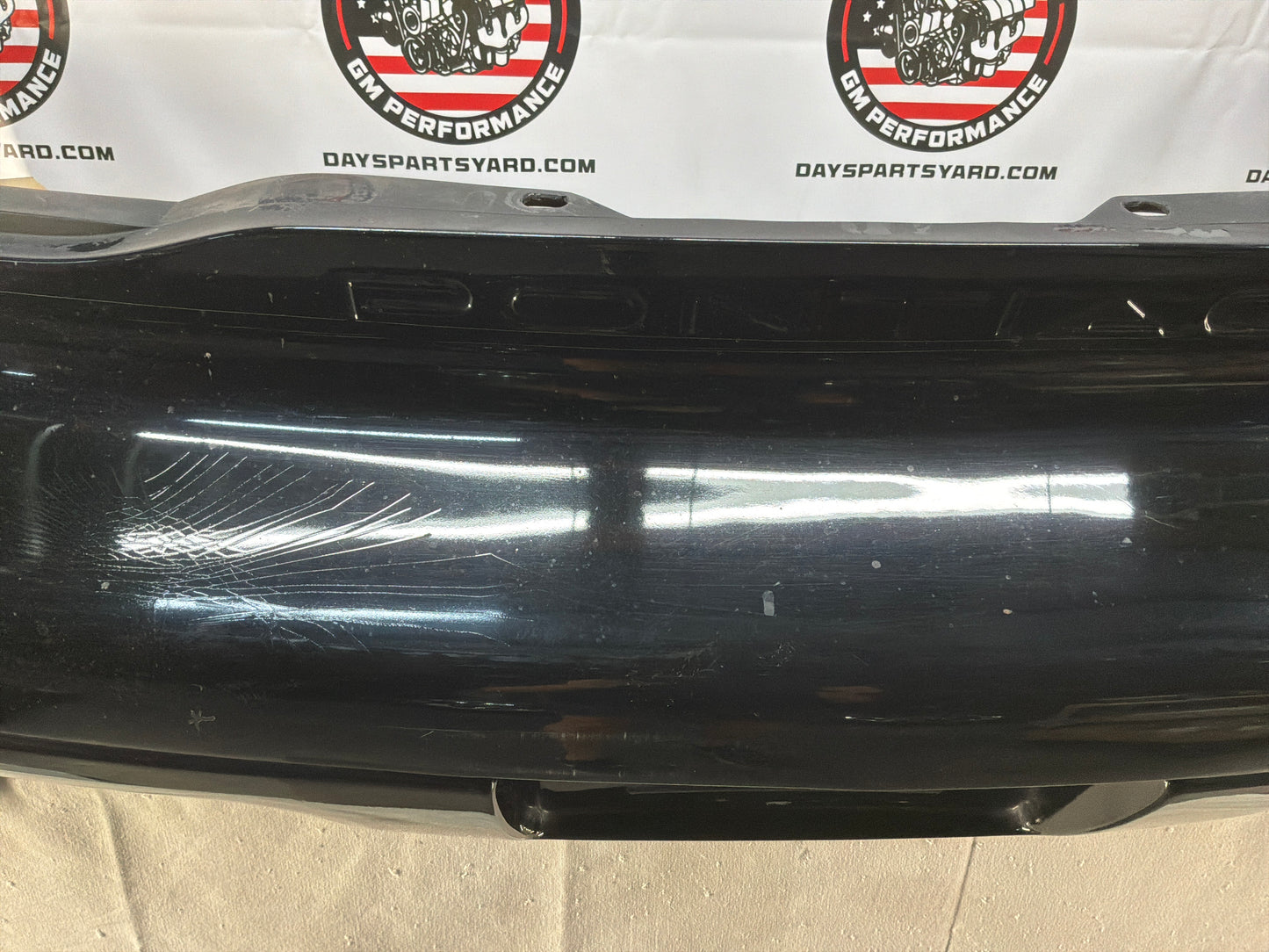 2002 Pontiac Firebird Trans Am WS6 Complete Rear Bumper Assembly OEM
