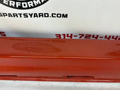 2008 Pontiac G8 Base RH Passenger Rocker Molding Side Skirt Panel Trim Orange OEM