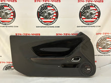 2013 Chevy Camaro ZL1 LH Driver Carbon Flash Front Interior Door Panel Trim OEM