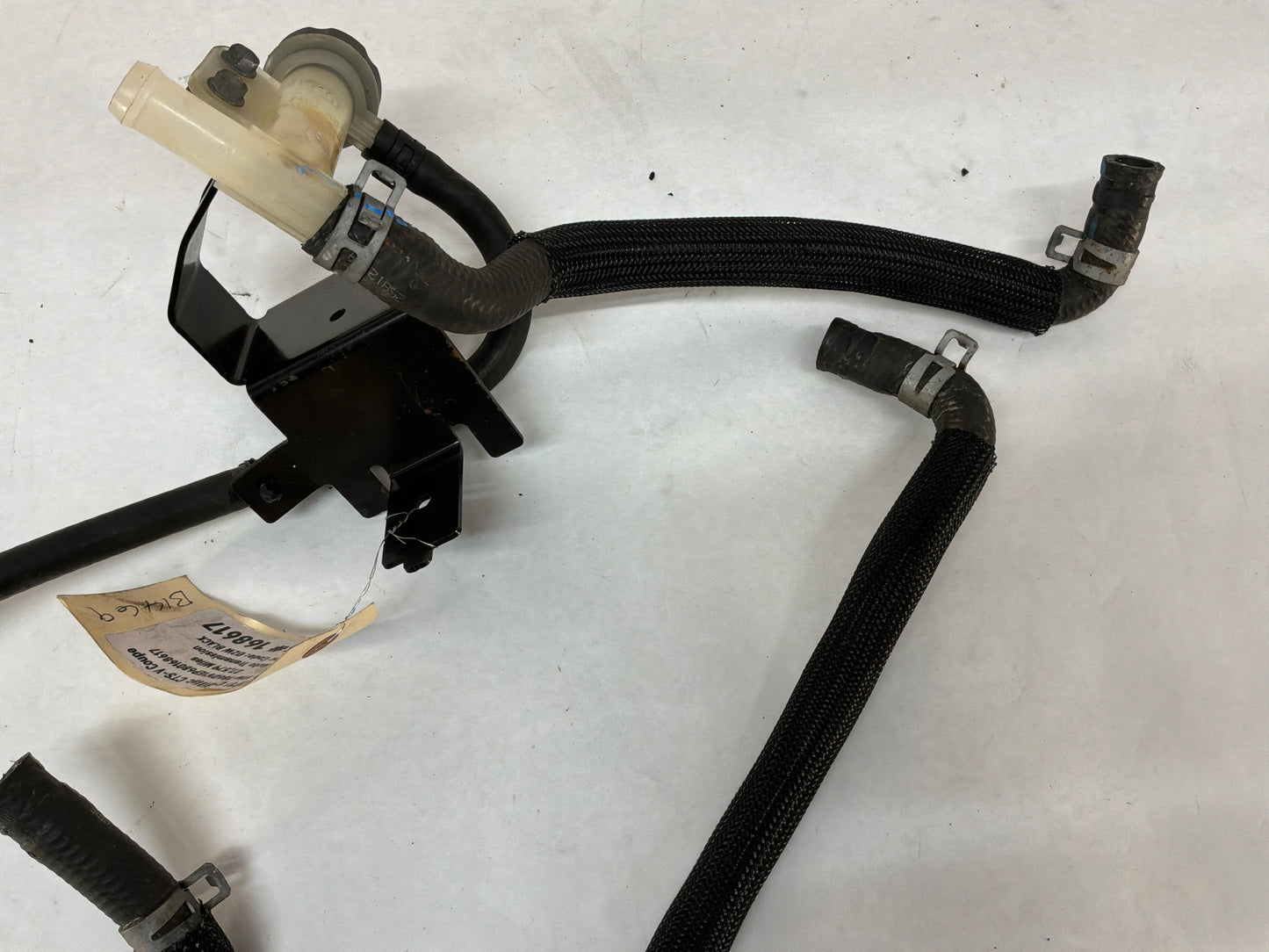 2011 Cadillac CTS-V Supercharger Reservoir Coolant Hose Pipes Tubes Lines OEM