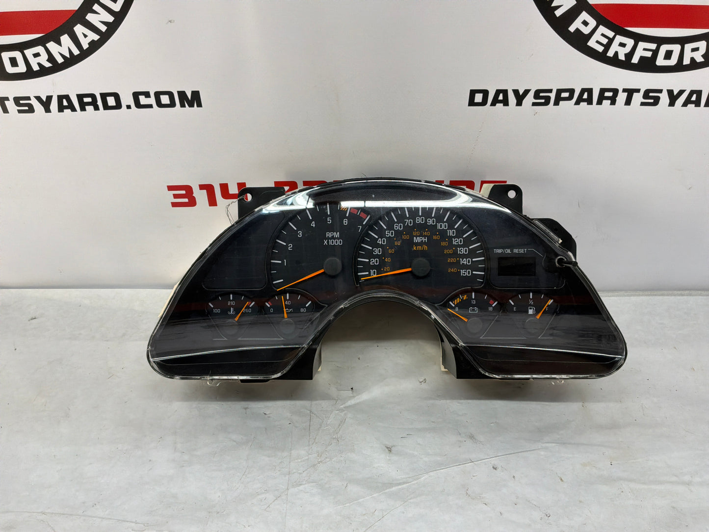 1999 Pontiac Trans Am WS6 Gauge Cluster Speedometer Instrument Panel OEM