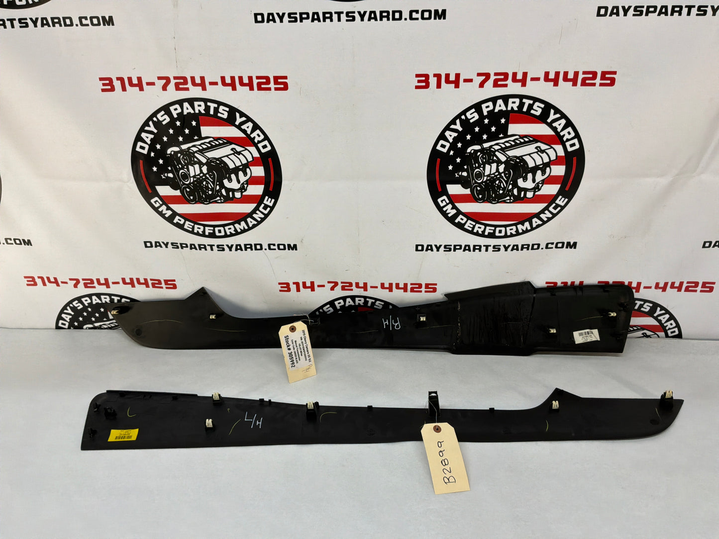 2015 Chevy Camaro SS 1LE RH & LH Center Console Side Extension Trims Panels OEM