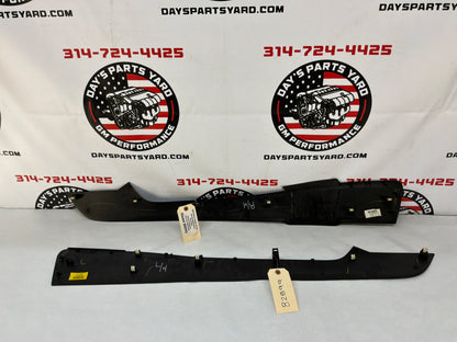 2015 Chevy Camaro SS 1LE RH & LH Center Console Side Extension Trims Panels OEM