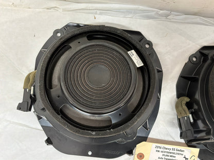 2016 Chevy SS Sedan Bose Package Tray Parcel Shelf Rear Deck Speakers OEM