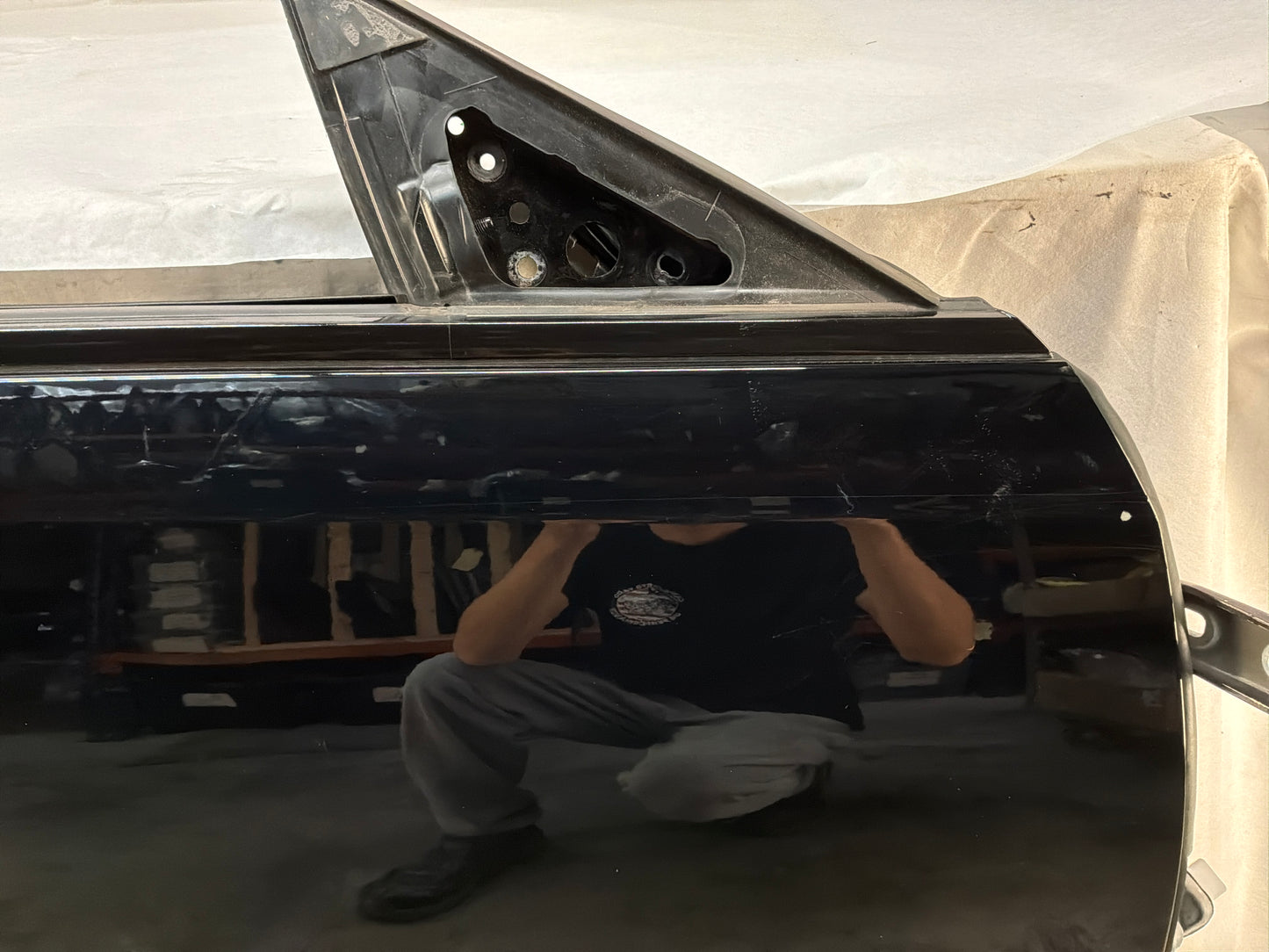 2011 Cadillac CTS-V Coupe RH Passenger Exterior Black Door OEM