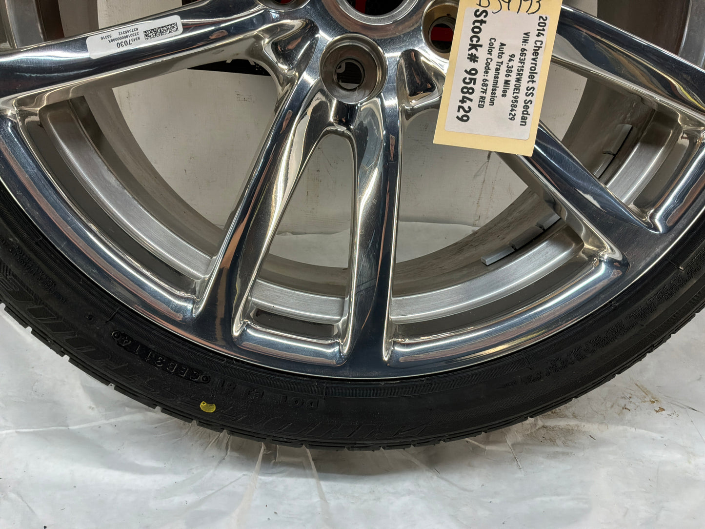 Spare tire - Day's Parts Yard