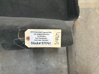 2014 Chevy Caprice PPV Complete Floor Carpet OEM