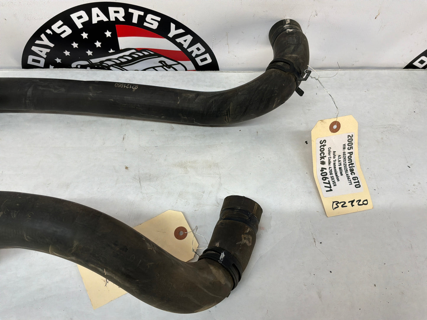 2005 Pontiac GTO Upper & Lower Radiator Hoses OEM